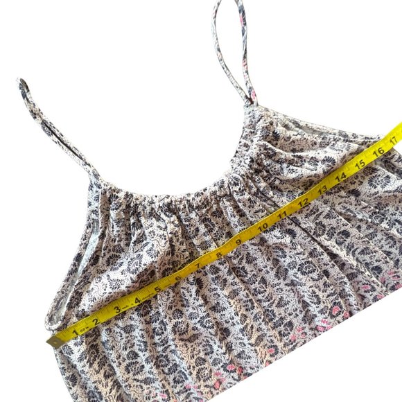 🌸4/$20🌸 Floral Print Shirred Halter Cami - Picture 11 of 13